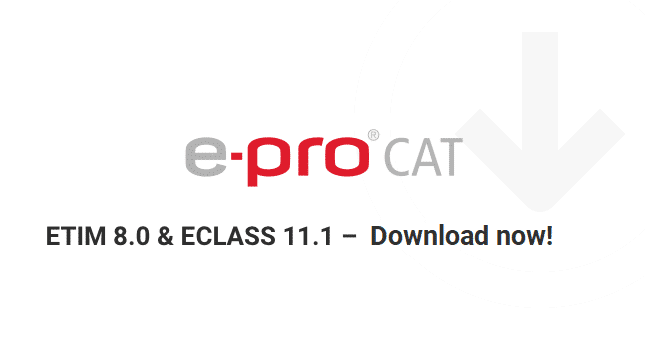 ETIM 8.0 & ECLASS 11.1