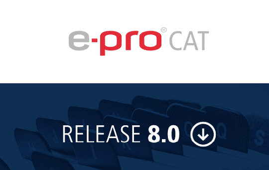 e-proCAT 8.0 Software Release